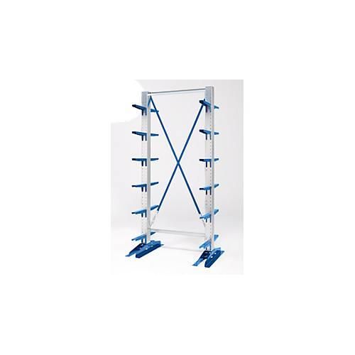 4052941920462 - Kragarmregal SSI Schäfer KRM Grundfeld doppelseitig Stahl 2000 x 1000 x 500 bis zu 2300 kg