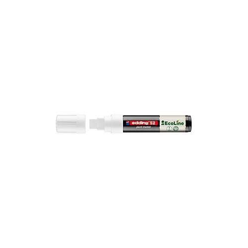 4057305072665 - Lackmarker 52 EcoLine Schreibfarbe Weiß Keilspitze Strichstärke 4-15 mm mit Kappe wasserbasiert nachfüllbar 5 Stück 4057305072665 - Lackmarker 52 EcoLine Schreibfarbe Weiß Keilspitze Strichstärke 4-15 mm mit Kappe wasserbasiert nachfüllbar 5 Stück