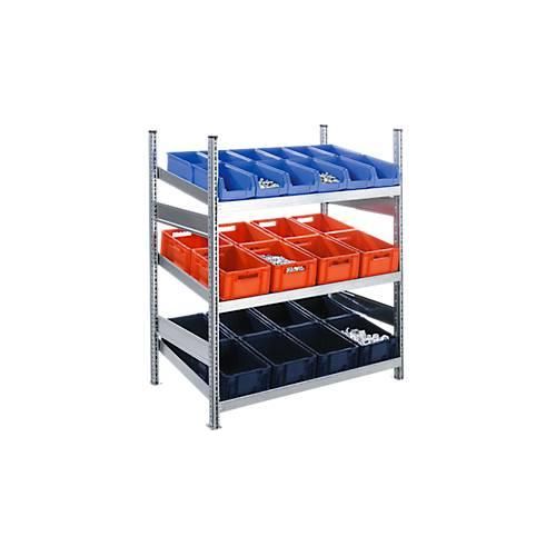4052941069307 - Komplettregal MBR 3000 Anbaufeld 3 schräge Fachebene 1536 x 600 x 1292 mm 4052941069307 - Komplettregal MBR 3000 Anbaufeld 3 schräge Fachebene 1536 x 600 x 1292 mm