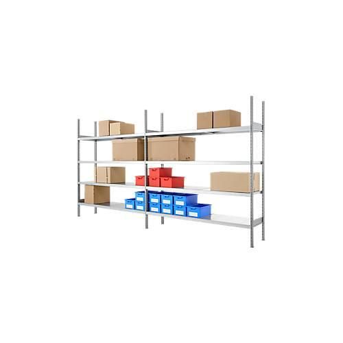 4052941773877 - Weitspannregal WR 3000 Grundfeld lichte Feldweite 2570 mm Tiefe 500 mm 4052941773877 - Weitspannregal WR 3000 Grundfeld lichte Feldweite 2570 mm Tiefe 500 mm