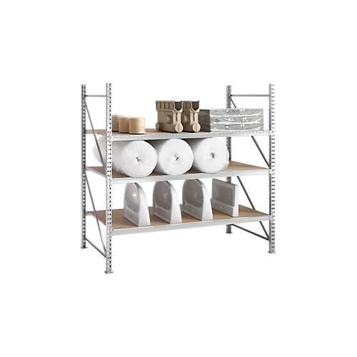4250510911372 - Regalsystem WR 600 Grundfeld Traverse verzinkt mit 3 Ebenen 2500 x 2200 x 1050 mm 4250510911372 - Regalsystem WR 600 Grundfeld Traverse verzinkt mit 3 Ebenen 2500 x 2200 x 1050 mm