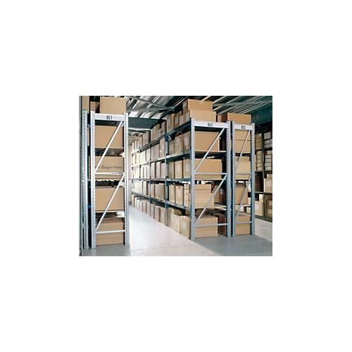 4250510911211 - Regalsystem WR 600 Grundfeld Traverse verzinkt mit 2 Ebenen 2200 x 1500 x 800 mm