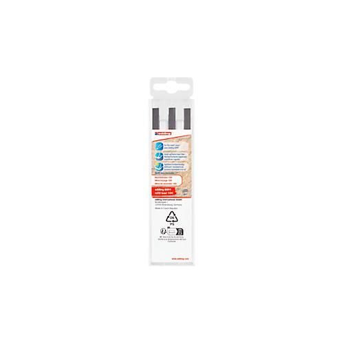 4057305063168 - Ersatzmine 8891 für Zimmermannsbleistift 8890 Härtegrad 10H Schreibfarbe Graphit Strichstärke 2-5 mm wasserfest formbar 6 Stück