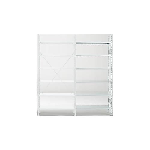 4052939612348 - Anbauregal R 3000 6 Böden B 1025 mm x T 300 mm Böden verzinkt 4052939612348 - Anbauregal R 3000 6 Böden B 1025 mm x T 300 mm Böden verzinkt