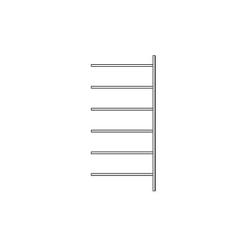 4052939612379 - Anbauregal R 3000 6 Böden B 1025 mm x T 800 mm Böden verzinkt 4052939612379 - Anbauregal R 3000 6 Böden B 1025 mm x T 800 mm Böden verzinkt
