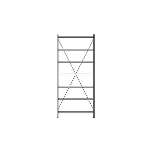 4052941930492 - Fachbodenregal SSI Schäfer R3000 Grundregal B 1345 x T 300 mm Fachlast 150 kg 4052941930492 - Fachbodenregal SSI Schäfer R3000 Grundregal B 1345 x T 300 mm Fachlast 150 kg
