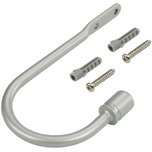 4016318198373 - Raffhalter Liedeco Gardinen (1-tlg) für Gardinenstangen Ø 16 mm silberfarben 4016318198373 - Raffhalter Liedeco Gardinen (1-tlg) für Gardinenstangen Ø 16 mm silberfarben