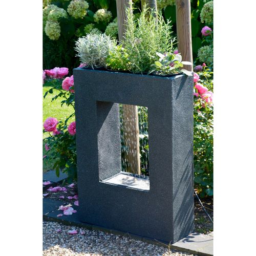 4055894961100 - dobar Großer Design-Gartenbrunnen mit LED´s rechteckig 4055894961100 - dobar Großer Design-Gartenbrunnen mit LED´s rechteckig