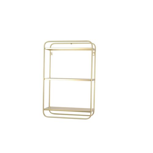 4046884085982 - Möbel Direkt Online - Modernes Wandregal Bücherregal Ilona aus Metall gold 4046884085982 - Möbel Direkt Online - Modernes Wandregal Bücherregal Ilona aus Metall gold