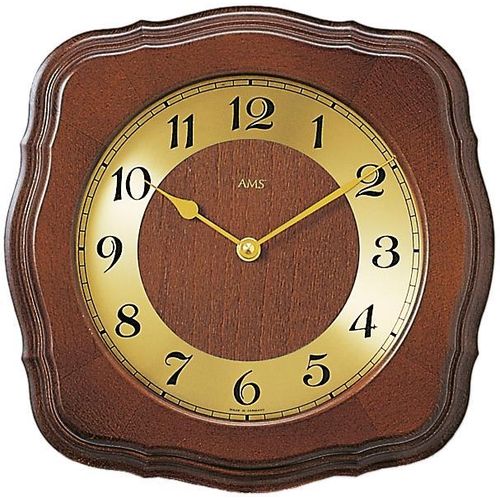 4037445151208 - Funkwanduhr AMS F5862 1 braun (nussbaumfarben) Wanduhren B H L 28cm x 5cm x 28cm QuarzHolzGlasBuche nussbaumfarbenWohnzimmerKücheMade in Germany 4037445151208 - Funkwanduhr AMS F5862 1 braun (nussbaumfarben) Wanduhren B H L 28cm x 5cm x 28cm QuarzHolzGlasBuche nussbaumfarbenWohnzimmerKücheMade in Germany