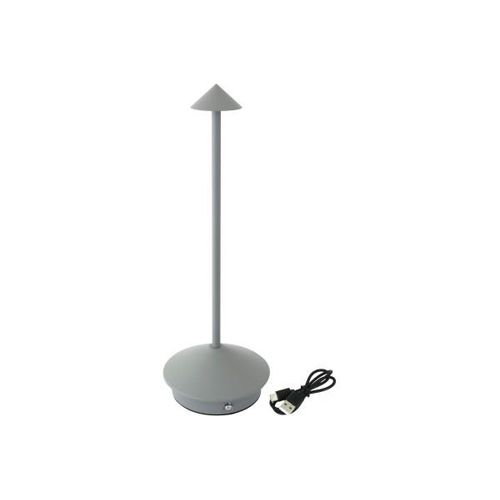 4052304263007 - LED Akku Tischleuchte Robin grau 295 cm mit Touch 2 Lichtfarben kabellos