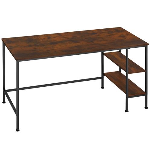 4061173205346 - tectake® Schreibtisch Industrial Style Seitenregal mit 2 Ablagefächern rechts oder links 140 x 60 x 765 cm 4061173205346 - tectake® Schreibtisch Industrial Style Seitenregal mit 2 Ablagefächern rechts oder links 140 x 60 x 765 cm