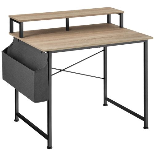 4061173231284 - tectake® Schrebitisch Industrial Style mit Monitorständer und Aufbewahrungstasche 120 x 60 x 110 cm 4061173231284 - tectake® Schrebitisch Industrial Style mit Monitorständer und Aufbewahrungstasche 120 x 60 x 110 cm