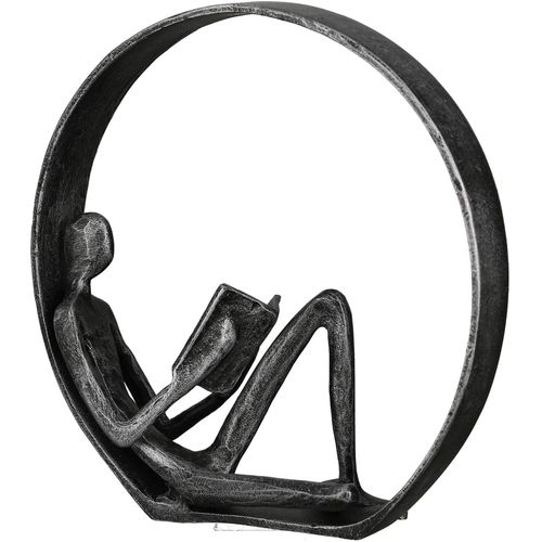 4001250841180 - Dekofigur CASABLANCA BY GILDE Design-Skulptur Novel\ Dekofiguren Gr B H T 17 cm x 19 cm x 9 cm grau (anthrazit) Deko-Objekte 4001250841180 - Dekofigur CASABLANCA BY GILDE Design-Skulptur Novel\ Dekofiguren Gr B H T 17 cm x 19 cm x 9 cm grau (anthrazit) Deko-Objekte