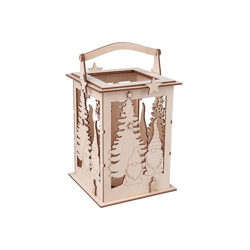 4006166288609 - Holzbausatz Laterne Wichtel 153 x 153 x 265 cm 4006166288609 - Holzbausatz Laterne Wichtel 153 x 153 x 265 cm