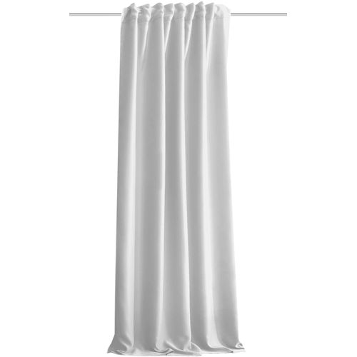 4056751425650 - Vorhang HOME BASICS ACUSTICO Gardinen Gr 225 cm Multifunktionsband 135 cm weiß (wollweiß) Schlafzimmergardinen Akustikschall ACUSTICO