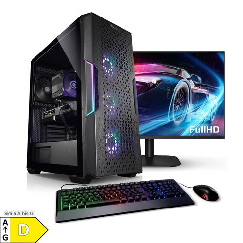 4260627613618 - PC Set Gaming mit 27 Zoll TFT Total V AMD Ryzen 7 5700X 32GB DDR4 NVIDIA RTX 3060 12 GB 2TB SSD WLAN Windows 11 4260627613618 - PC Set Gaming mit 27 Zoll TFT Total V AMD Ryzen 7 5700X 32GB DDR4 NVIDIA RTX 3060 12 GB 2TB SSD WLAN Windows 11