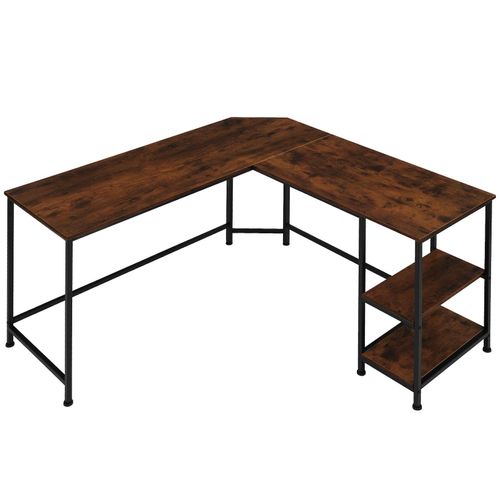4061173205377 - tectake® Schreibtisch Industrial Style Seitenregal mit 2 Ablagefächern 138 x 138 x 755 cm 4061173205377 - tectake® Schreibtisch Industrial Style Seitenregal mit 2 Ablagefächern 138 x 138 x 755 cm