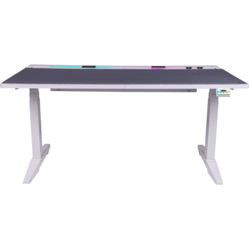 4711475647244 - G700 RGB White Gaming Desk Gaming-Tisch