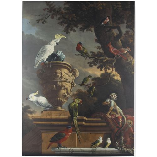 5011583372779 - Leinwandbild ART FOR THE HOME Menagerie Bilder Gr B H T 70 cm x 100 cm x 3 cm 1 St bunt (taupe weiß rot) Leinwandbilder Bilder