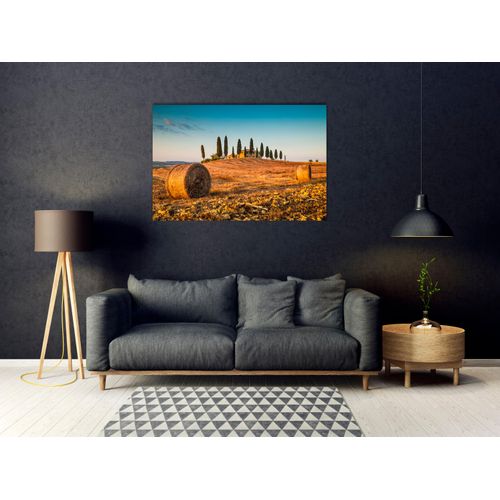 4047809885038 - Acrylglasbild QUEENCE Elida Bilder Gr B H 90 cm x 60 cm Acrylglasbild Landschaft Querformat 1 St blau Acrylglasbilder