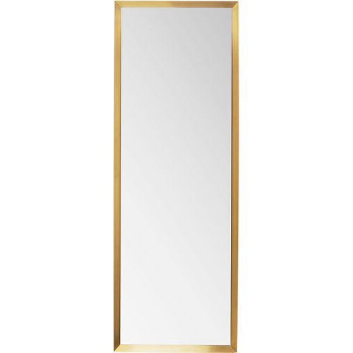4025621878568 - Wandspiegel DESIGN Wandspiegel Arezzo Brass gold (goldfarben) B70cm H200cm T65cm Glas Stahl Spiegel