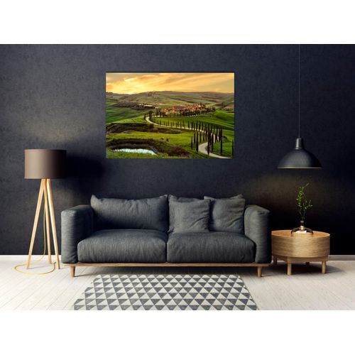 4047809885076 - Acrylglasbild QUEENCE Toskana bei Sonnenuntergang beige (farbe bild(er) beige) B120cm H80cm Bilder Fine Art-Print in Galeriequalität 4047809885076 - Acrylglasbild QUEENCE Toskana bei Sonnenuntergang beige (farbe bild(er) beige) B120cm H80cm Bilder Fine Art-Print in Galeriequalität