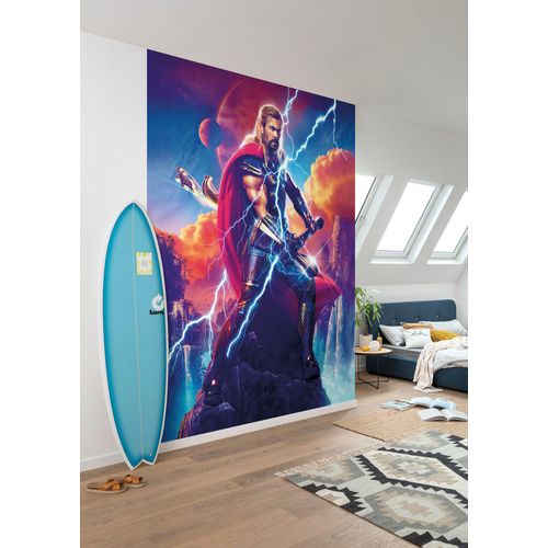 4055065410970 - Fototapete KOMAR Digitaldruck Vlies - Love and Thunder Adventure - Größe 200 x 250 cm bunt Rollen Vlies Tapeten Kinderzimmer