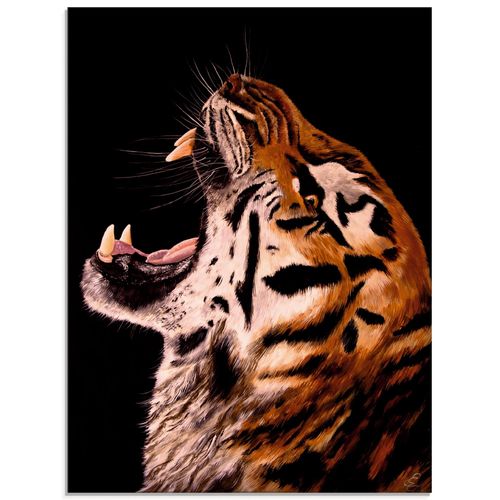 4062144077788 - Glasbild ARTLAND Tiger Bilder Gr B H 60 cm x 80 cm Glasbild Wildtiere Hochformat 1 St braun Bild Glasbild Glasbilder Bilder in verschiedenen Größen 4062144077788 - Glasbild ARTLAND Tiger Bilder Gr B H 60 cm x 80 cm Glasbild Wildtiere Hochformat 1 St braun Bild Glasbild Glasbilder Bilder in verschiedenen Größen