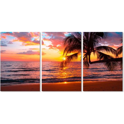 4047809885526 - Acrylglasbild »Paradise Beach 3-teilig« Strand-Kunst-Palmen-Sonnenaufgang & -untergang-Spa-Spa Bilder-Meer-Meer Bilder (1 St) Fine Art-Print in Galeriequalität 4047809885526 - Acrylglasbild »Paradise Beach 3-teilig« Strand-Kunst-Palmen-Sonnenaufgang & -untergang-Spa-Spa Bilder-Meer-Meer Bilder (1 St) Fine Art-Print in Galeriequalität
