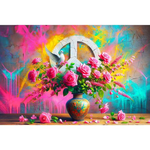 4067437111804 - Acrylglasbild QUEENCE Blumen Farben und Frieden bunt (knallige bunte farben) Bilder B H T 90cm x 60cm x 04cm Peace-Zeichen-Fantasy-Vögel-Vasen-Vasen & Töpfe-Vogelbilder Querformat KI Kunst knallige Farben künstliche Intelligenz bunt 4067437111804 - Acrylglasbild QUEENCE Blumen Farben und Frieden bunt (knallige bunte farben) Bilder B H T 90cm x 60cm x 04cm Peace-Zeichen-Fantasy-Vögel-Vasen-Vasen & Töpfe-Vogelbilder Querformat KI Kunst knallige Farben künstliche Intelligenz bunt