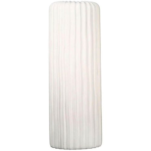 4001250563556 - Bodenvase CASABLANCA BY GILDE Vase Fjord weiß H 58 cm weiß B16cm H58cm T16cm Ø16cm Keramik Vasen