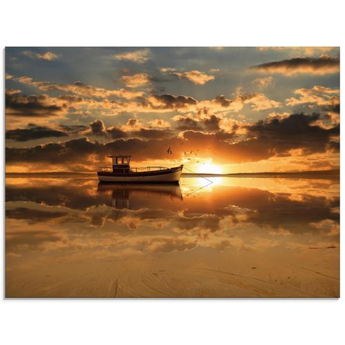 4055327969215 - Glasbild ARTLAND Das Fischerboot im Sonnenuntergang Bilder Gr B H 80 cm x 60 cm Glasbild Boote & Schiffe Querformat 1 St orange Bild Glasbild Glasbilder Bilder in verschiedenen Größen 4055327969215 - Glasbild ARTLAND Das Fischerboot im Sonnenuntergang Bilder Gr B H 80 cm x 60 cm Glasbild Boote & Schiffe Querformat 1 St orange Bild Glasbild Glasbilder Bilder in verschiedenen Größen