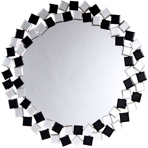 4063074224693 - Dekospiegel KAYOOM Mosaic 1825 Spiegel Gr B H T 80 cm x 16 cm x 80 cm Ø 80 cm schwarz Dekospiegel Spiegel Wandspiegel 4063074224693 - Dekospiegel KAYOOM Mosaic 1825 Spiegel Gr B H T 80 cm x 16 cm x 80 cm Ø 80 cm schwarz Dekospiegel Spiegel Wandspiegel
