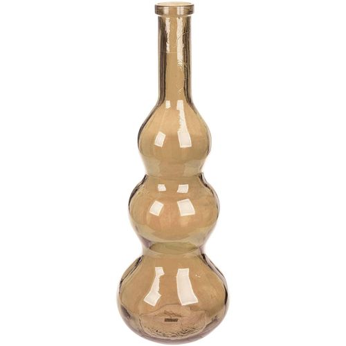 4063387575673 - Bodenvase GILDE Bodenvase bauchig Balleros braun braun B265cm H75cm T265cm Ø265cm Glas Vasen