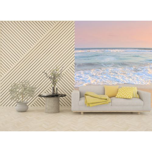 4067437119343 - Fototapete QUEENCE Seestern beige (natur) B180m H250m Vinyl Tapeten Wandpaneele selbstklebend Tapete Sticker Wanddeko XXL-Fotomotiv