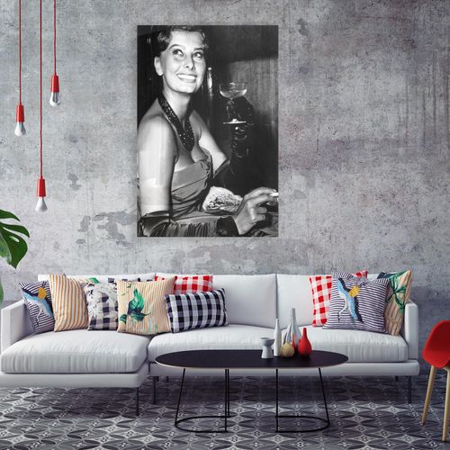 4067437106084 - Acrylglasbild QUEENCE Champagne Bilder Gr B H T 60 cm x 90 cm x 04 cm Schwarz-Weiß Hochformat grau Acrylglasbilder Sophia Loren Fine Art-Print in Galeriequalität 4067437106084 - Acrylglasbild QUEENCE Champagne Bilder Gr B H T 60 cm x 90 cm x 04 cm Schwarz-Weiß Hochformat grau Acrylglasbilder Sophia Loren Fine Art-Print in Galeriequalität