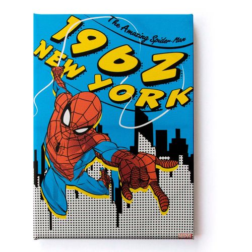 5011583486261 - Leinwandbild MARVEL Leinwandbild Spiderman New York 50x70xm Bilder Gr B H T 50 cm x 70 cm x 25 cm Leinwandbild Hochformat 1 St bunt Leinwandbilder