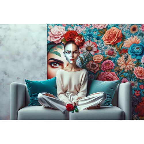 4067437111767 - Acrylglasbild QUEENCE Das Blumenzimmer bunt (knallige bunte farben) Bilder B H T 90cm x 60cm x 04cm Fantasy-Frau-Blumen-Blumenbilder Querformat Acrylglas KI Kunst knallige Farben künstliche Intelligenz bunt B90cm H60cm T04cm 4067437111767 - Acrylglasbild QUEENCE Das Blumenzimmer bunt (knallige bunte farben) Bilder B H T 90cm x 60cm x 04cm Fantasy-Frau-Blumen-Blumenbilder Querformat Acrylglas KI Kunst knallige Farben künstliche Intelligenz bunt B90cm H60cm T04cm