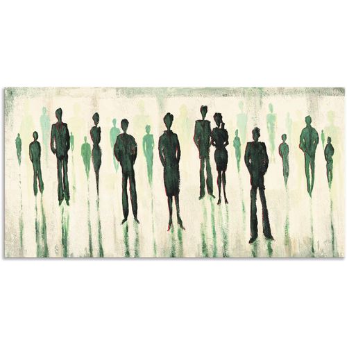 4057738422754 - Wandbild ARTLAND Vor allen Bilder Gr B H 150 cm x 75 cm Alu-Dibond-Druck Gruppen & Familien 1 St grün Bild Poster Bilder als Alubild Leinwandbild Wandaufkleber oder in versch Größen