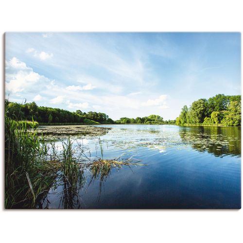 4055327204064 - Wandbild ARTLAND Idylle pur Bilder Gr B H 120 cm x 90 cm Leinwandbild Gewässer 1 St blau Bild Kunstdruck Leinwandbild Kunstdrucke Bilder als Leinwandbild Wandaufkleber oder Poster in versch Größen 4055327204064 - Wandbild ARTLAND Idylle pur Bilder Gr B H 120 cm x 90 cm Leinwandbild Gewässer 1 St blau Bild Kunstdruck Leinwandbild Kunstdrucke Bilder als Leinwandbild Wandaufkleber oder Poster in versch Größen