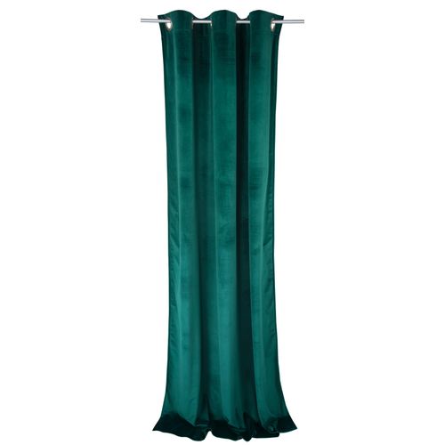 4260478142084 - Vorhang TOM TAILOR HOME FRENCH VELVET Gr 1 grün (tannengrün) B135cm H245cm Wirkware Polyester Gardinen 4260478142084 - Vorhang TOM TAILOR HOME FRENCH VELVET Gr 1 grün (tannengrün) B135cm H245cm Wirkware Polyester Gardinen