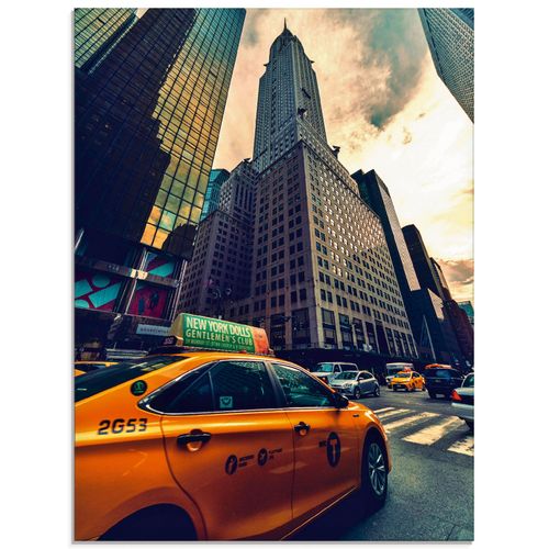 4057738106791 - Glasbild ARTLAND Taxi in New York Bilder Gr B H 60 cm x 80 cm Glasbild Gebäude Hochformat 1 St bunt Bild Glasbild Glasbilder Bilder in verschiedenen Größen 4057738106791 - Glasbild ARTLAND Taxi in New York Bilder Gr B H 60 cm x 80 cm Glasbild Gebäude Hochformat 1 St bunt Bild Glasbild Glasbilder Bilder in verschiedenen Größen