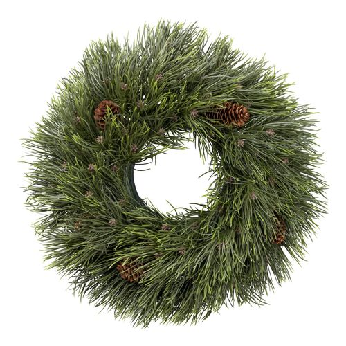 4064118284345 - Kunstkranz CREATIV GREEN Kiefern-Kranz grün Ø41cm Kunststoff Kunstpflanzen mit Zapfen 4064118284345 - Kunstkranz CREATIV GREEN Kiefern-Kranz grün Ø41cm Kunststoff Kunstpflanzen mit Zapfen