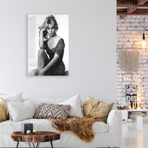 4067437105841 - Acrylglasbild QUEENCE The Girl Bilder Gr B H T 60 cm x 90 cm x 04 cm Schwarz-Weiß-Frau-Stars Hochformat grau Acrylglasbilder Brigitte Bardot Fine Art-Print in Galeriequalität 4067437105841 - Acrylglasbild QUEENCE The Girl Bilder Gr B H T 60 cm x 90 cm x 04 cm Schwarz-Weiß-Frau-Stars Hochformat grau Acrylglasbilder Brigitte Bardot Fine Art-Print in Galeriequalität