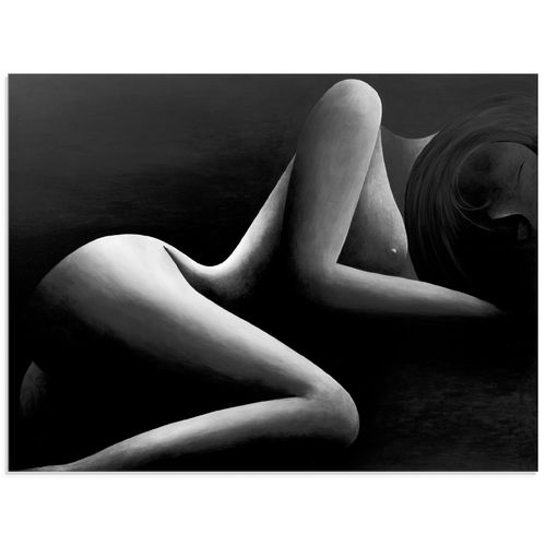 4062144184295 - Glasbild ARTLAND Akt Bilder Gr B H 80 cm x 60 cm Glasbild Frau Querformat 1 St schwarz Bild Glasbild Glasbilder Bilder in verschiedenen Größen 4062144184295 - Glasbild ARTLAND Akt Bilder Gr B H 80 cm x 60 cm Glasbild Frau Querformat 1 St schwarz Bild Glasbild Glasbilder Bilder in verschiedenen Größen
