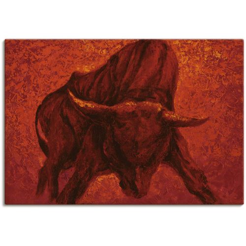 4027292682192 - Wandbild ARTLAND Katalanischer Stier Bilder Gr B H 130 cm x 90 cm Leinwandbild Wildtiere 1 St rot Bild Metallbild Metallbilder Bilder als Alubild Leinwandbild Wandaufkleber oder Poster in versch Größen 4027292682192 - Wandbild ARTLAND Katalanischer Stier Bilder Gr B H 130 cm x 90 cm Leinwandbild Wildtiere 1 St rot Bild Metallbild Metallbilder Bilder als Alubild Leinwandbild Wandaufkleber oder Poster in versch Größen