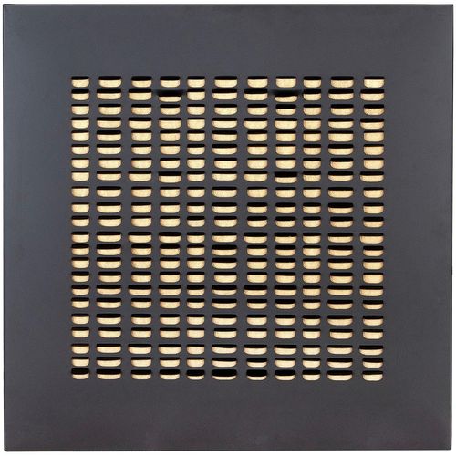 4063387843161 - Wanddekoobjekt CASABLANCA BY GILDE Wandrelief quadratisch Torus schwarz H 80 cm schwarz B80cm H80cm T45cm Metall Wanddekoobjekte 4063387843161 - Wanddekoobjekt CASABLANCA BY GILDE Wandrelief quadratisch Torus schwarz H 80 cm schwarz B80cm H80cm T45cm Metall Wanddekoobjekte