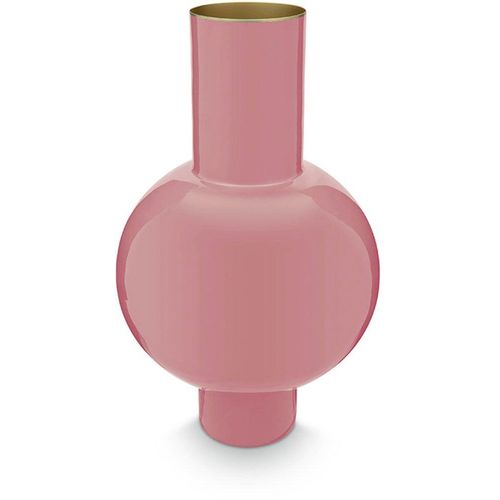 8720812326977 - Dekovase PIP STUDIO Vase rosa B24cm H40cm T24cm Ø24cm Metall Vasen