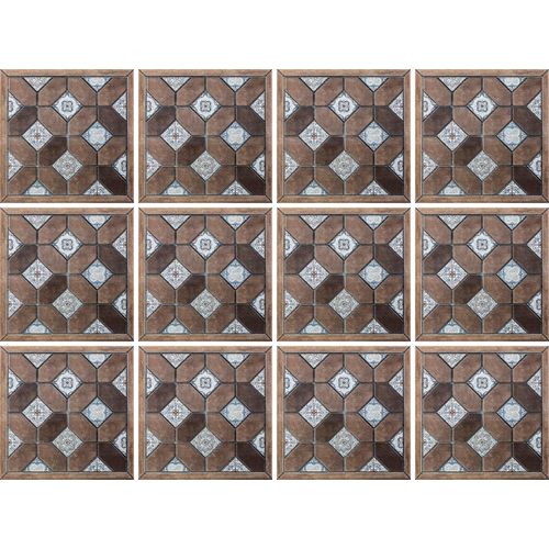 4049009252115 - Fliesenaufkleber QUEENCE Mosaik Muster braun (braun blau) B15cm H15cm T01cm Fliesenaufkleber Stickerfliesen selbstklebend Sticker 12er Set 4049009252115 - Fliesenaufkleber QUEENCE Mosaik Muster braun (braun blau) B15cm H15cm T01cm Fliesenaufkleber Stickerfliesen selbstklebend Sticker 12er Set